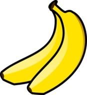 Banana Clip Art N131