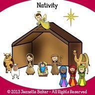 Nativity Clip Art N7