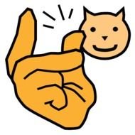 Cartoon Cat Face N5