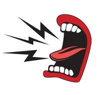 scream as a graphic illustration