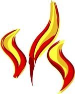 Hot Rod Flames Clip Art N20