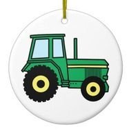 Cartoon Tractor Clip Art N22