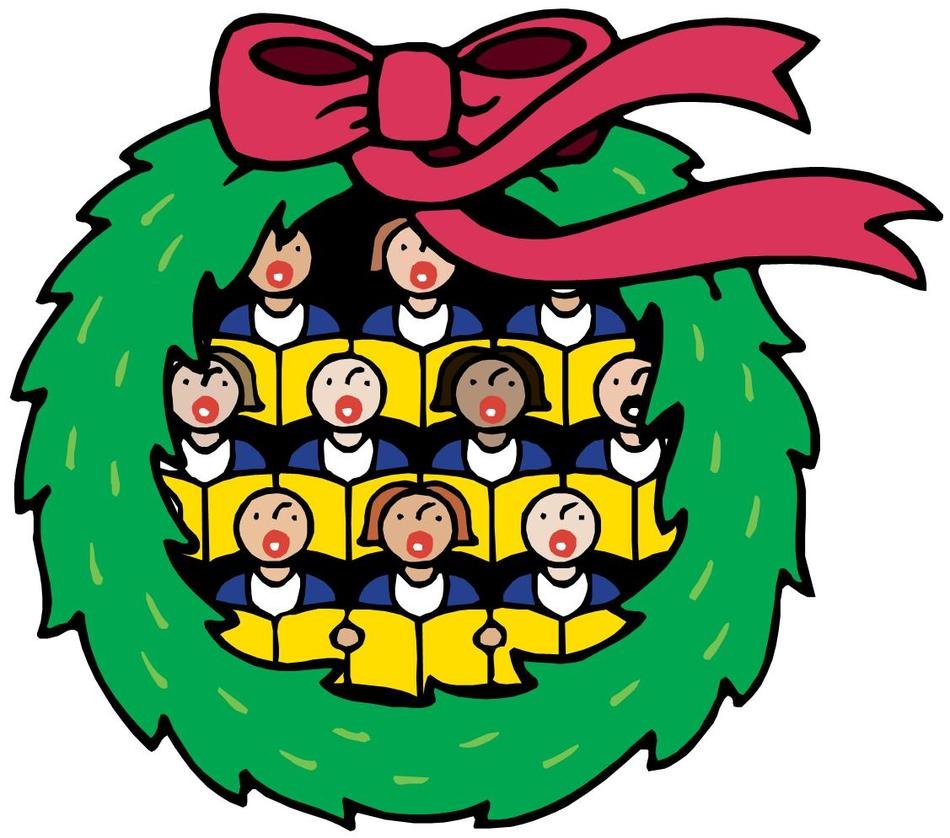 Clip art of Christmas Concert Choirs