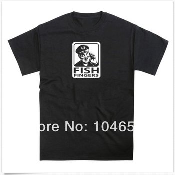 New 2014 Design Men T Shirt Fish Fingers Captain Birdseye Funny CULT