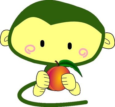 Monkey Clip Art N136
