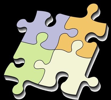 Jigsaw Puzzle Pieces Clip Art N75