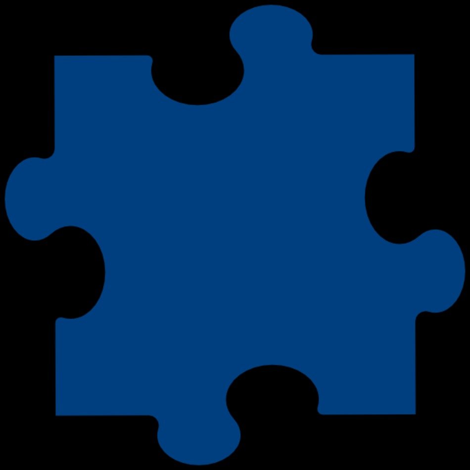 Puzzle Piece Clip Art N124