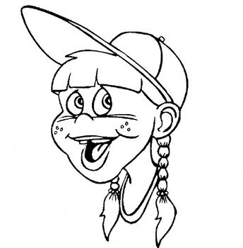Girl Coloring Pages N5