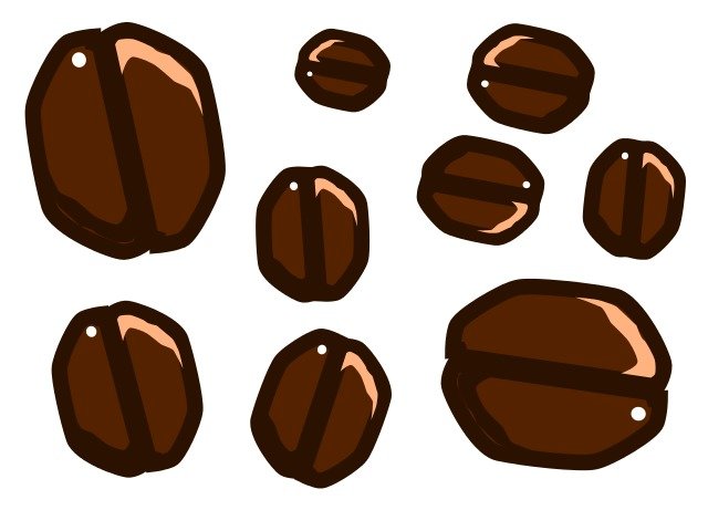 Coffee Bean Clip Art N72 free image download