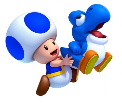 Baby Yoshi New Super Mario Bros U