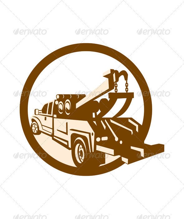 Tow Truck Logo N4