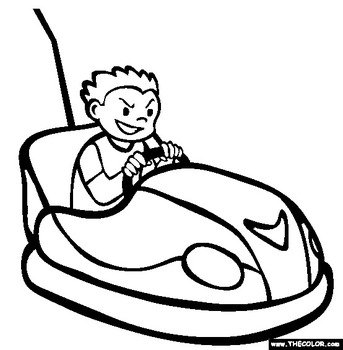 Car Coloring Page Clip Art N2
