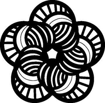 Valentine Clip Art Black And White Flower