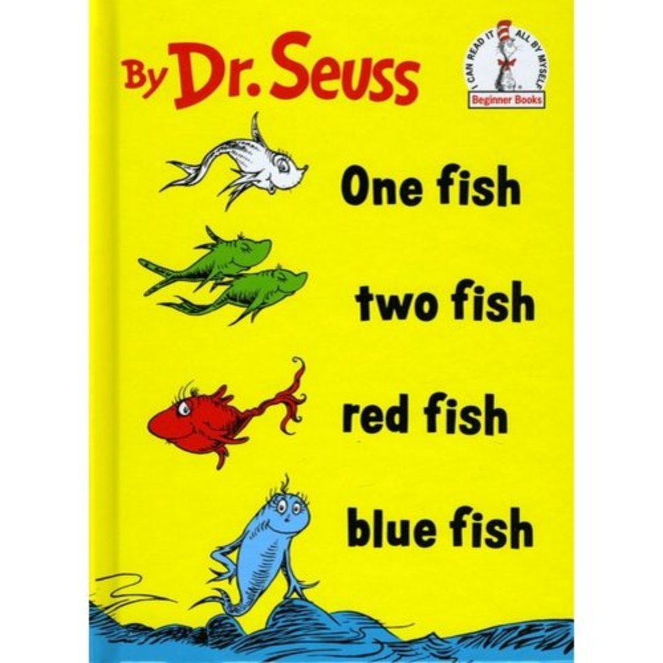Dr Seuss One Fish Two N7
