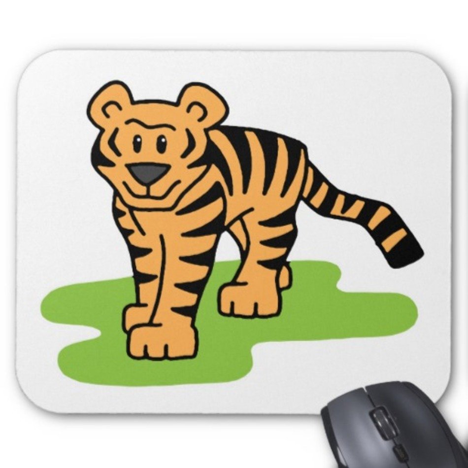 Tiger Cartoon Clip Art N38