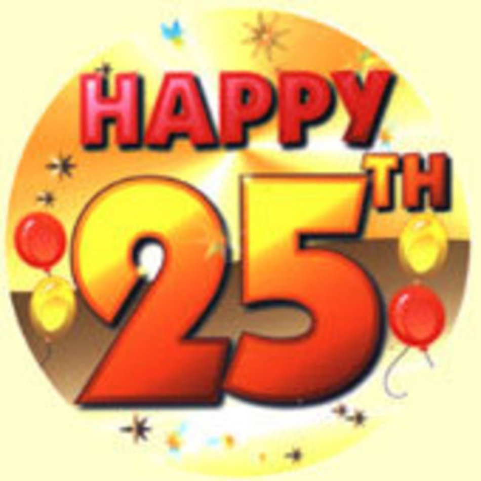 Happy 25th Birthday N4 free image download