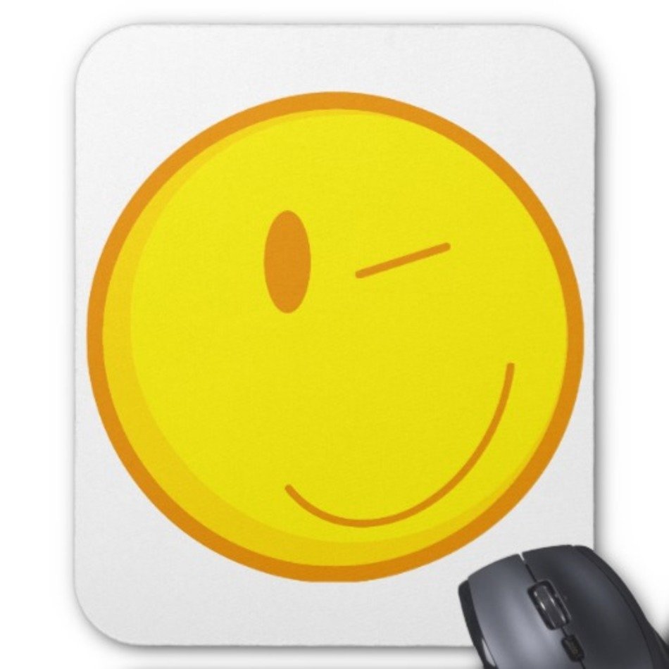 Cute Face Winking Smiley N5