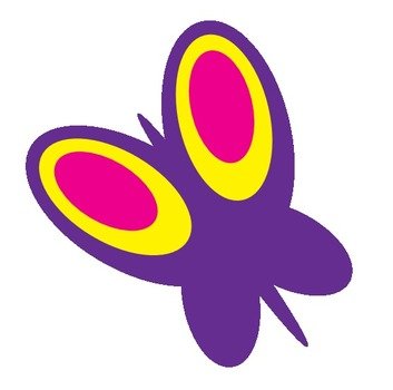 Butterfly And Flower Clip Art N13