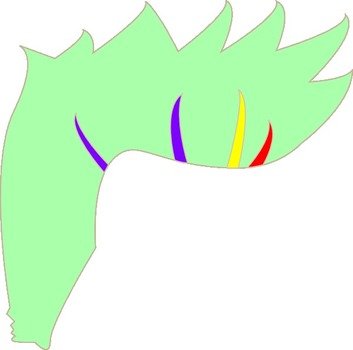 Hair Clip Art N33