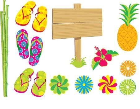 Free Vector Clip Art For Beach