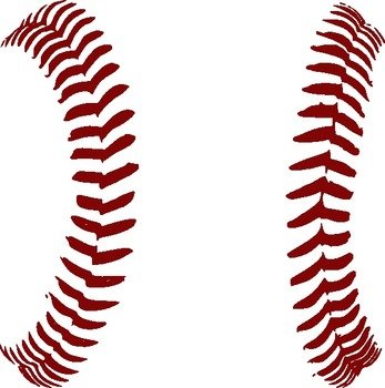 Softball Laces Clip Art Baseball