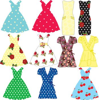Party Dress Clip Art N5