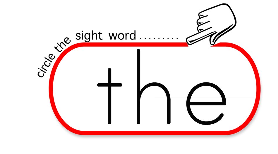 Sight Words Clip Art N6