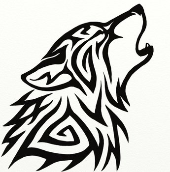 Tribal Wolf For Tattoo Free Image Download