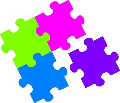Jigsaw Puzzle Pieces Clip Art N76