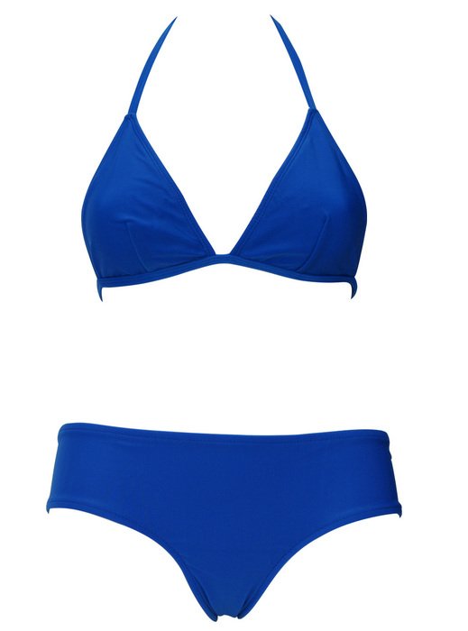 blue bikini drawing