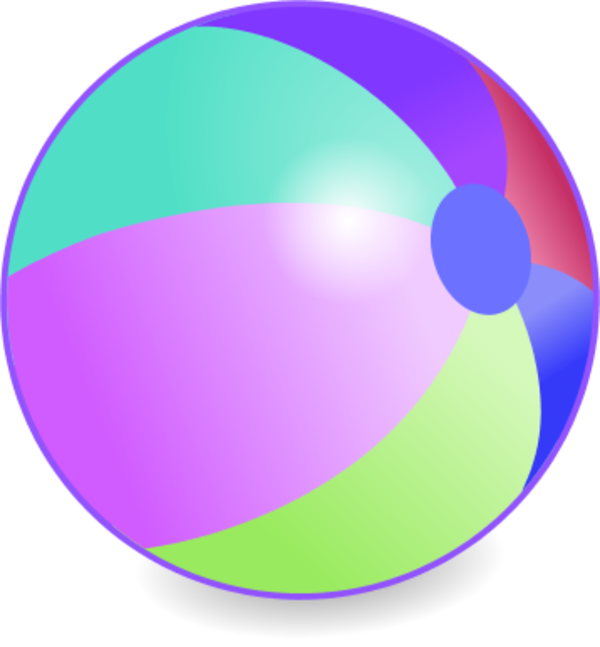 Beach Ball Clip Art N149 free image download