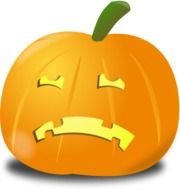 Sad Pumpkin drawing