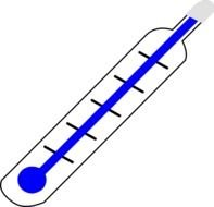 Cold Thermometer Clip Art N10