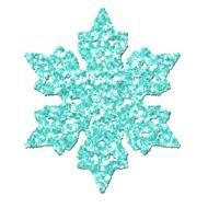 Glitter Snowflake drawing