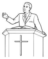 Church Coloring Pages drawing