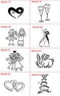 Wedding Cliparts