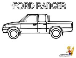 Ford Truck Coloring Pages