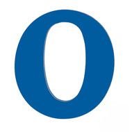 Blue Letter O N3