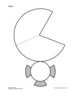 Printable 3D Shape Templates Cone