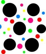 Polka Dot Clip Art N17