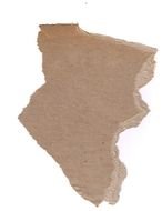 Torn piece of paper