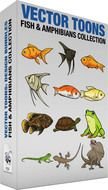 Fish And Amphibians Collectionjpg drawing