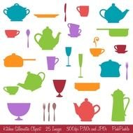 Kitchen Cooking Clip Art N11