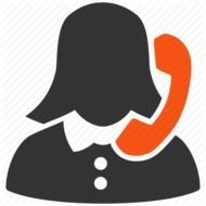 Help Call Center Agent Icon