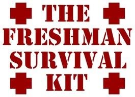 Freshman Survival Kit as an emblem