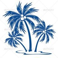 Palm Tree Silhouette Vector Free