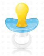 Blue Baby Pacifier N2