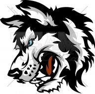 Huskies Mascot Logo