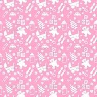 Clip art of Baby Girl Backgrounds