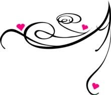 Decorative Swirls Free Clip Art N8